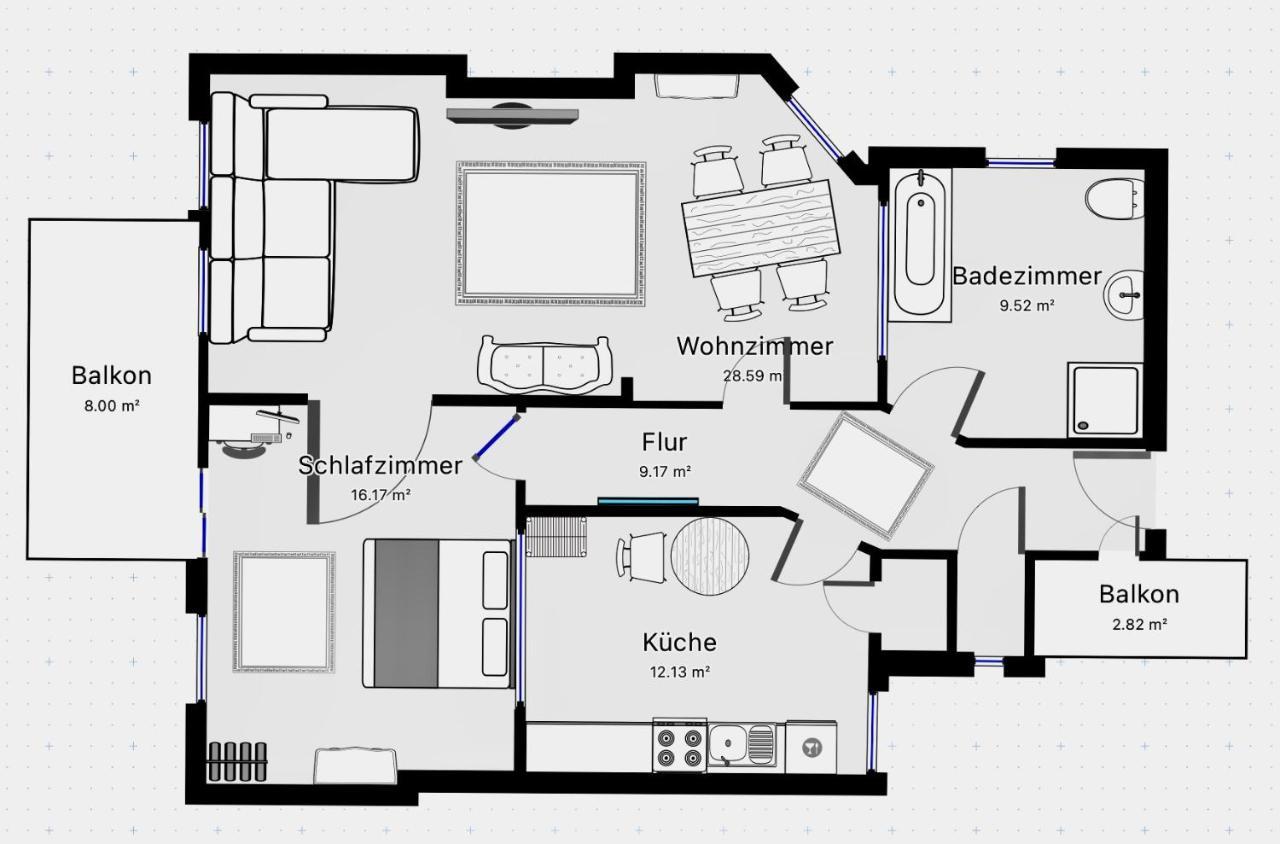 Urban Apartment - Stilvoll & Im Herzen Der Stadt Bremerhaven Esterno foto